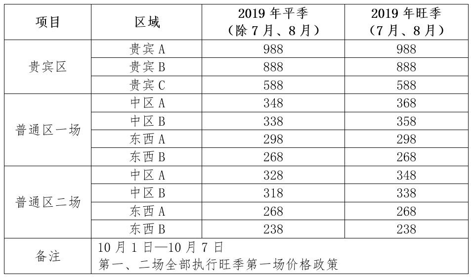 【長(cháng)恨歌(gē)】關于《長(cháng)恨歌(gē)》演出價格的(de)公示(圖1)